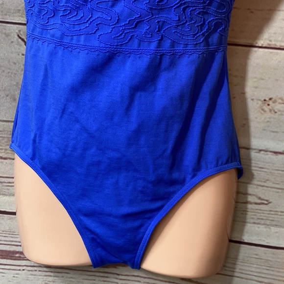 Vintage one piece swimming suit in excellent condition size 12 - Picture 4 of 8